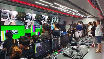 集团人力资源部、技术中心组织开展“4K超高清转播车在线包装设计系统”业务培训